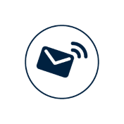 Icon for customer email support