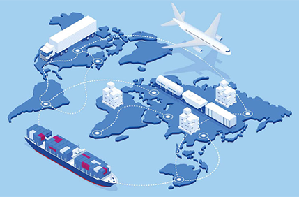 Supply chain blog small2 Supply chain cybersecurity graphic
